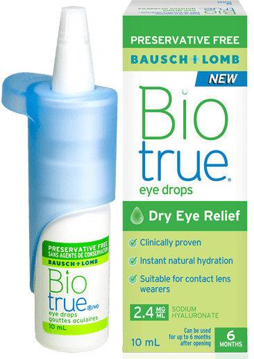 Biotrue Preservative Free Eye Drops (10ml)
