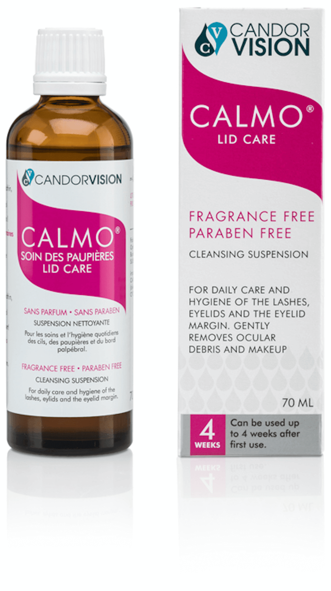 CALMO® Lid Care - Fragance and Paraben Free Cleansing