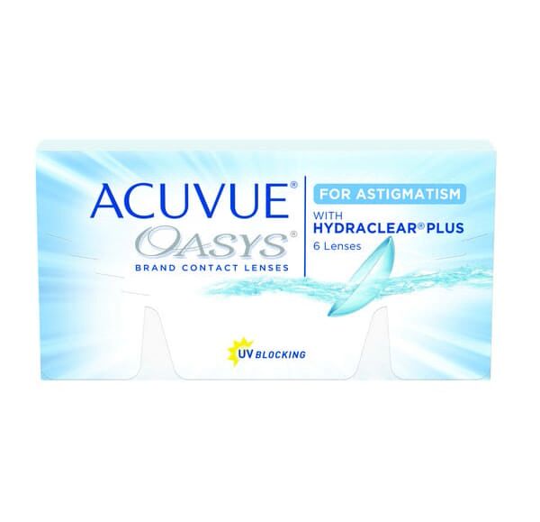 Acuvue Oasys Astigmatism Contact Lenses Product Box 6 Pack