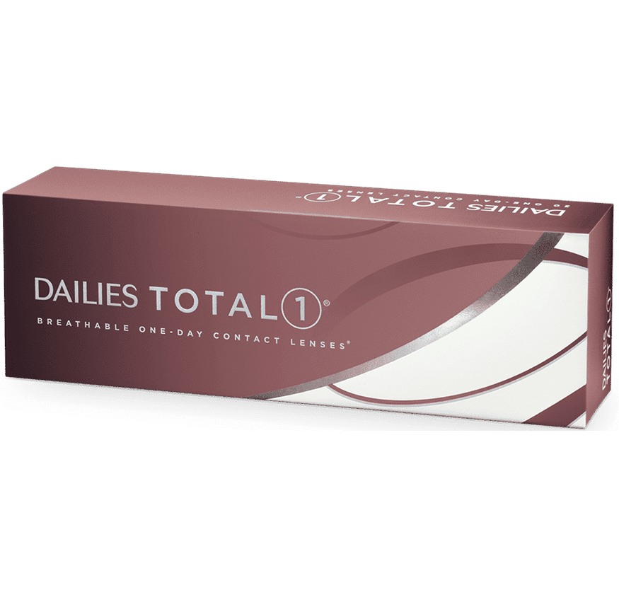 Dailies Total1 Breathable One-Day Contact Lenses Box